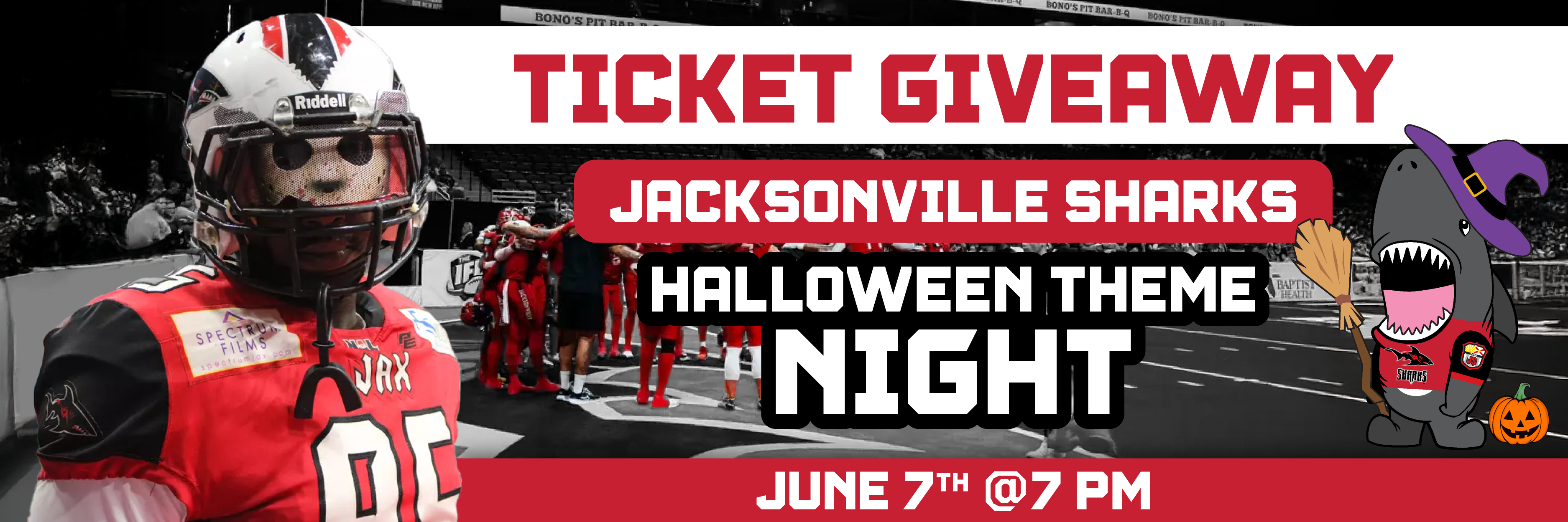 Jacksonville Sharks Ticket Giveaway